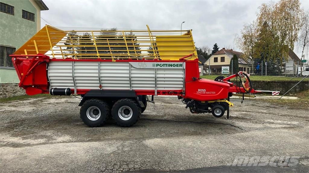 Pöttinger Boss 3240 DB Master Önrakodó pótkocsik