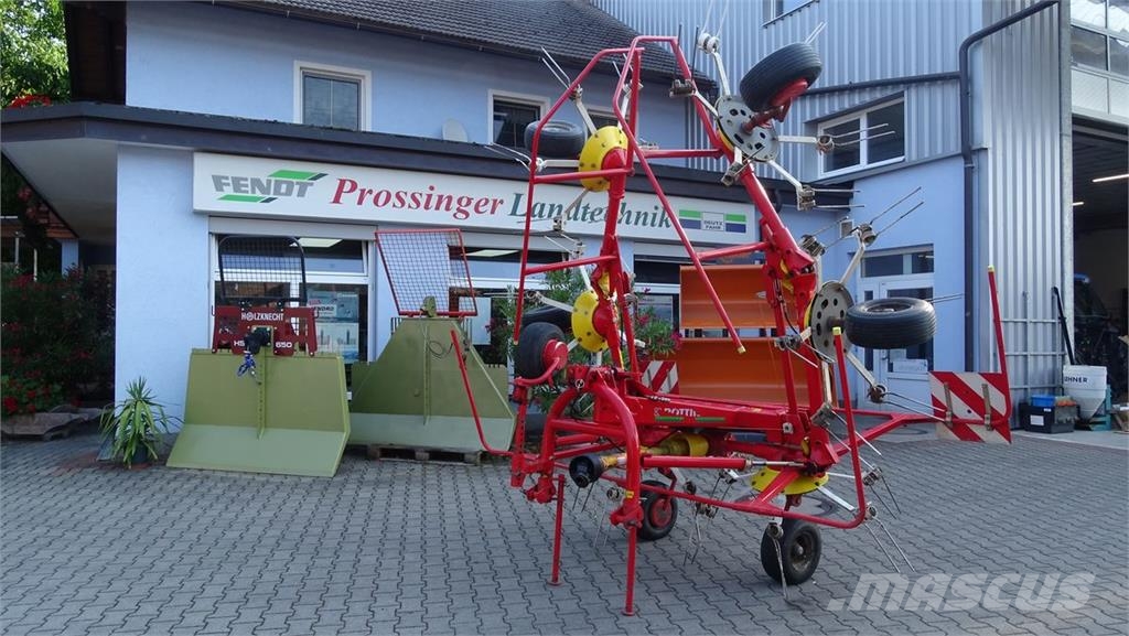 Pöttinger Euro Hit 69 N テッダー・テッダーレーキ