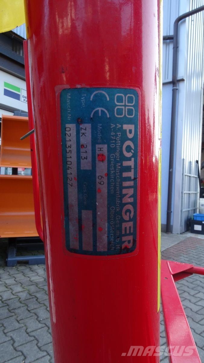 Pöttinger Euro Hit 69 N テッダー・テッダーレーキ