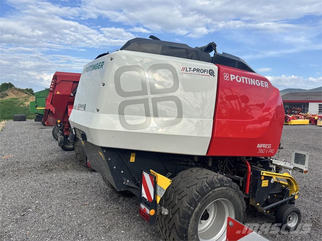 Pöttinger IMPRESS 3160 V PRO محزمات مستديرة