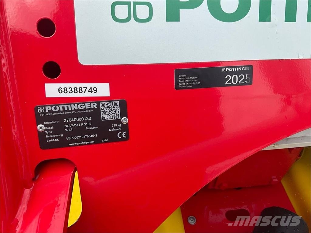 Pöttinger Novacat F 3100 Kosilnice