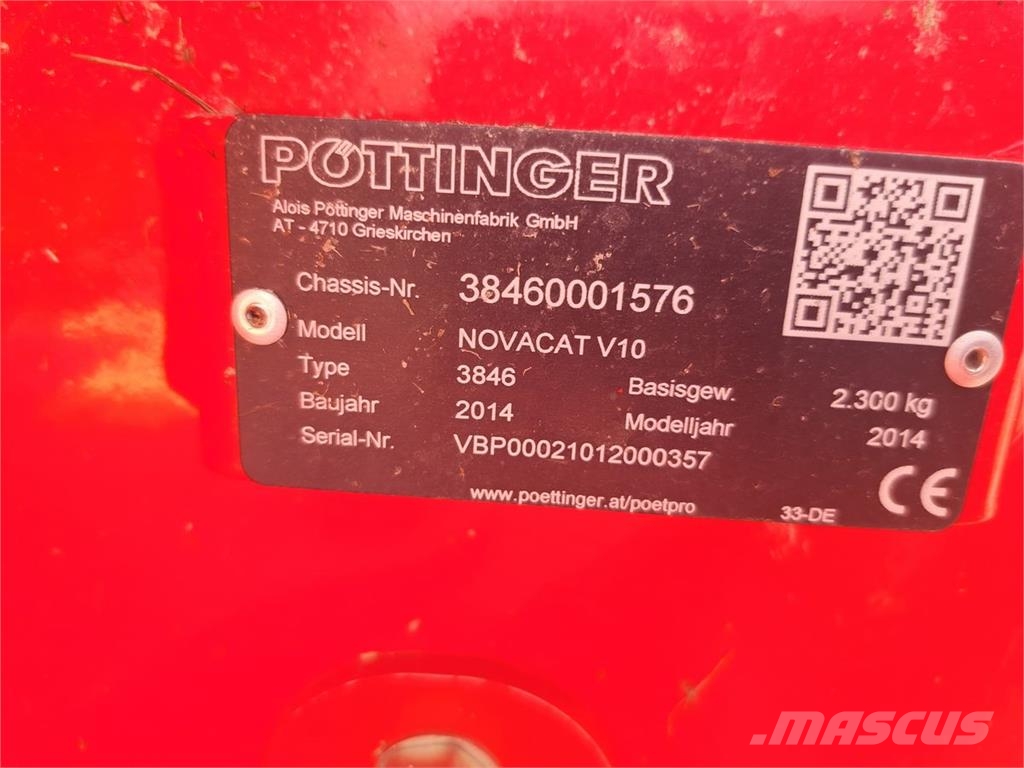 Pöttinger Novacat V10 Žacie stroje