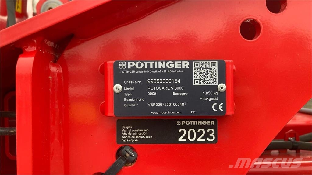 Pöttinger Rotocare 8000 3/3 Finanzierung Ostali priključki in naprave za pripravo tal