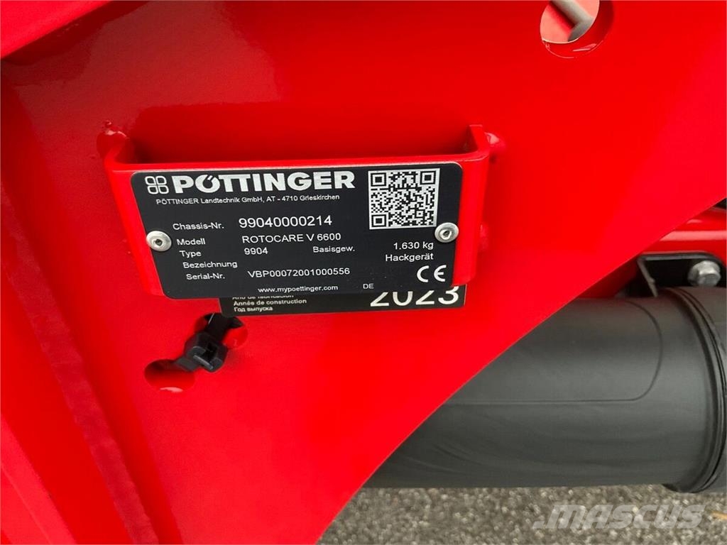 Pöttinger Rotocare V 6600 3/3 Finanzierung Other sowing machines and accessories
