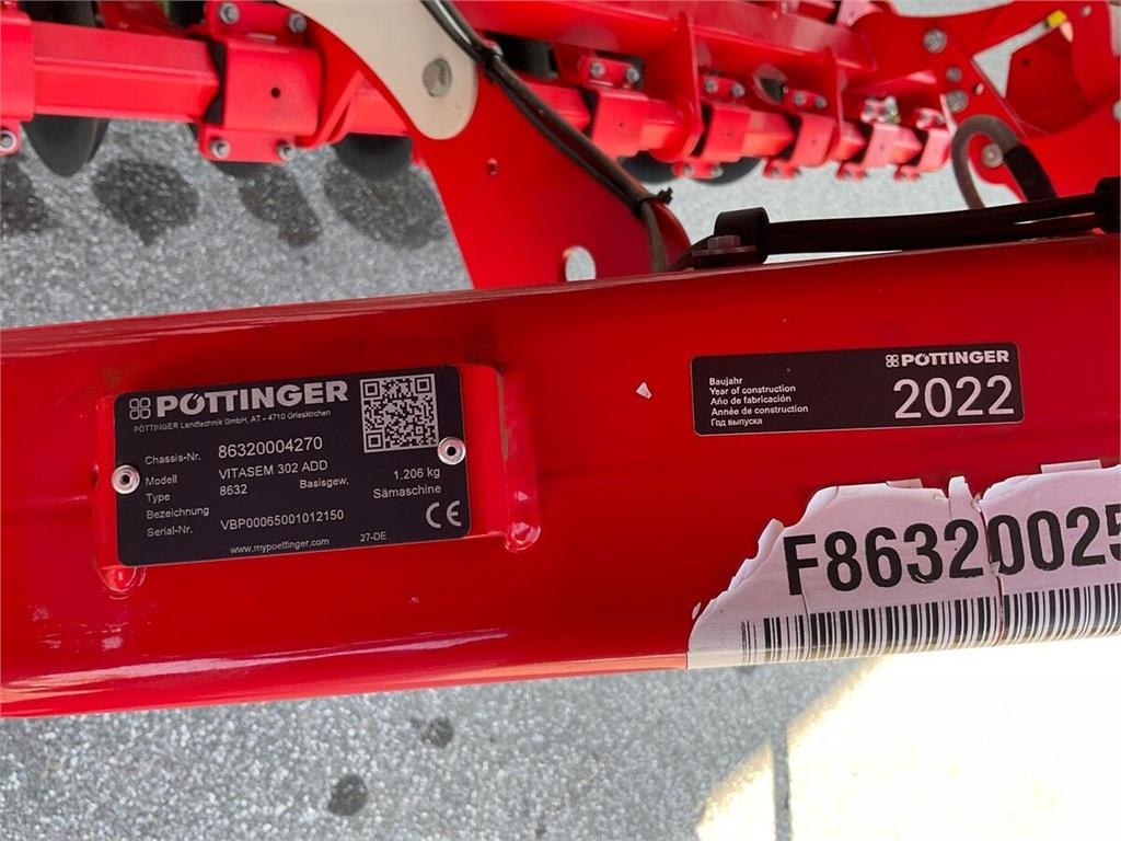 Pöttinger Vitasem 302 ADD 3/3 Finanzierung Drills