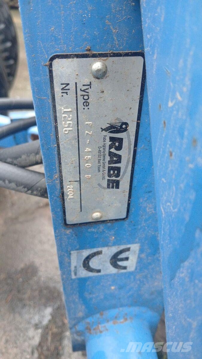 Rabe PZ 450 D زحافات ساحقة