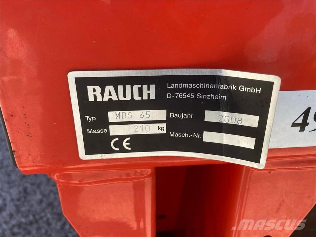 Rauch MDS 65 ماكينات وملحقات تسميد أخرى