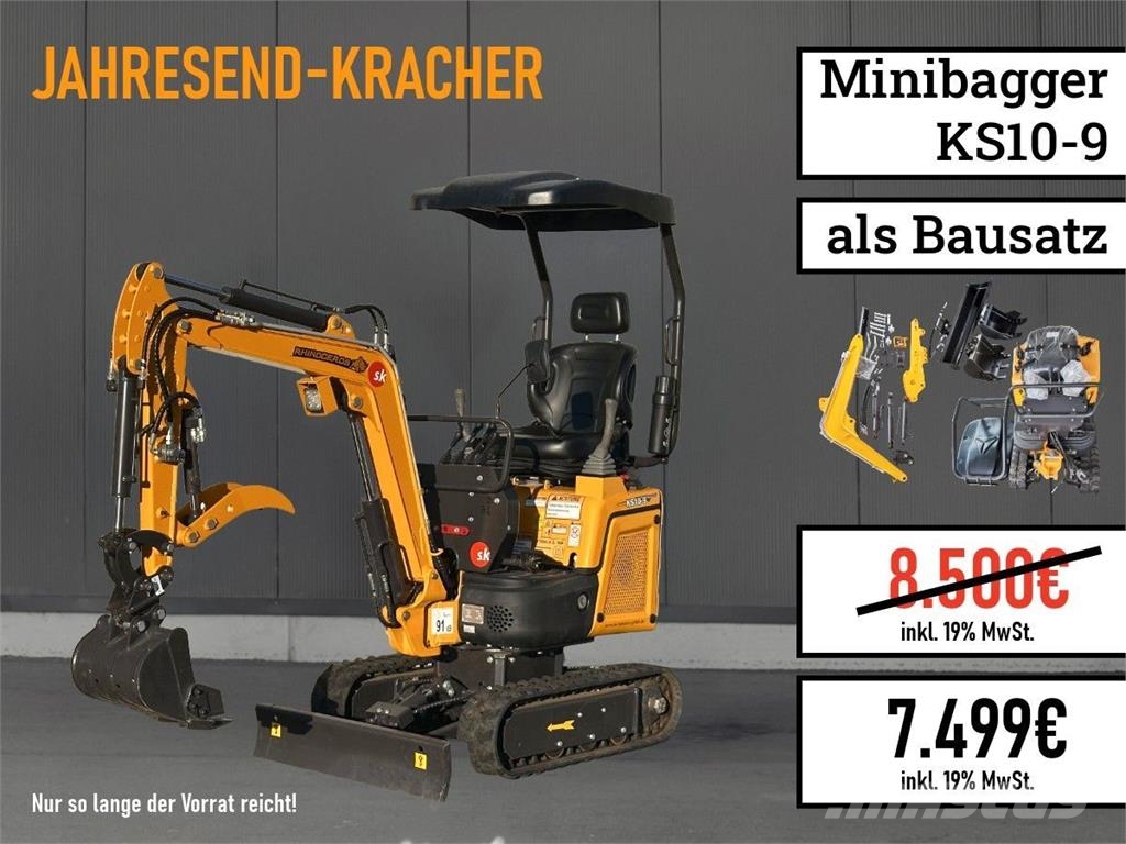 Rhinoceros KS10-9 BAUSATZ Minigravere <7t
