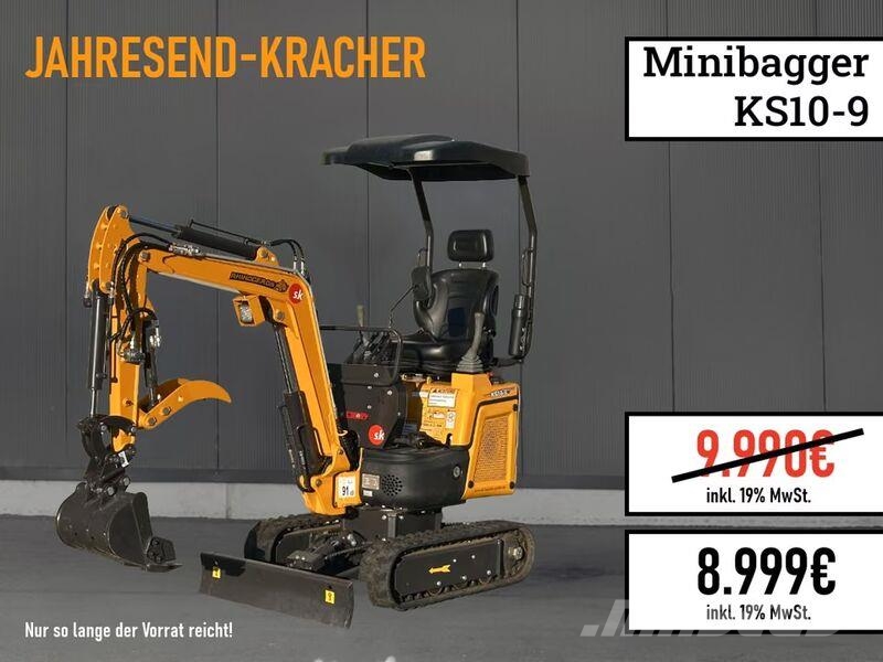 Rhinoceros KS10-9 (KS10-8 mit Seitensteuerung) Minigravere <7t