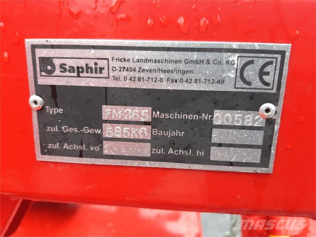 Saphir FM 265 جزازات