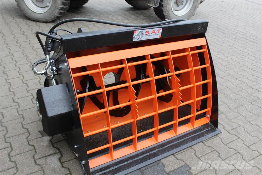 SAT Betonmischschaufeln von 200Lt.-1000Lt. Concrete/mortar mixers