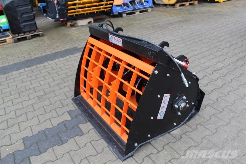SAT Betonmischschaufeln von 200Lt.-1000Lt. Concrete/mortar mixers