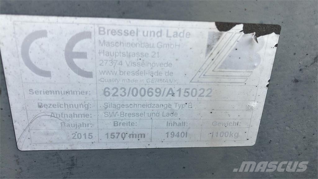 Silageschneidzange B 1570 Landbrug - Andet