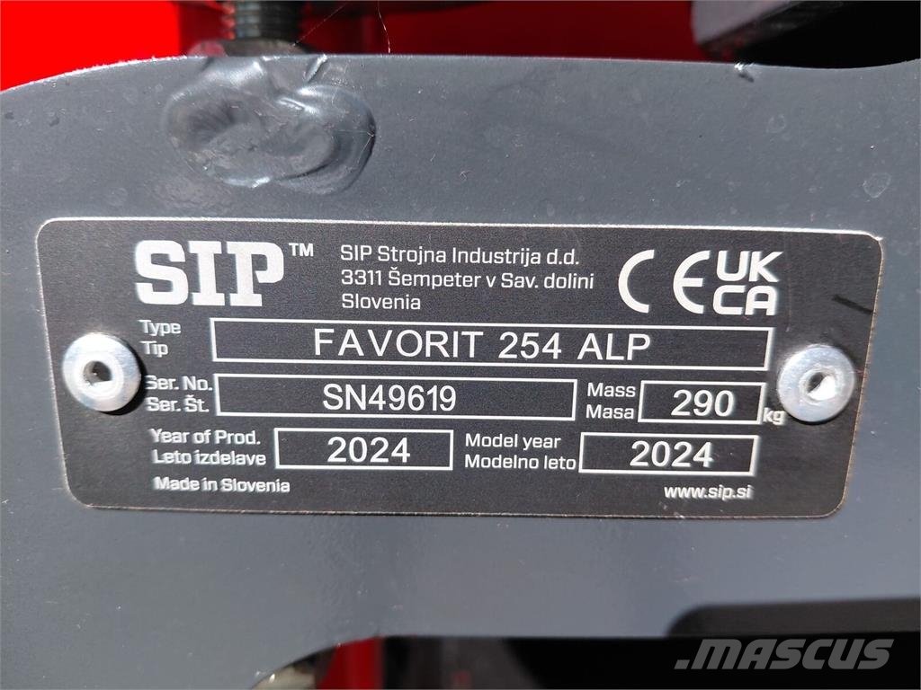 SIP Bandrechen Favorit 254 ALP Stroje na zber krmovín-príslušenstvo