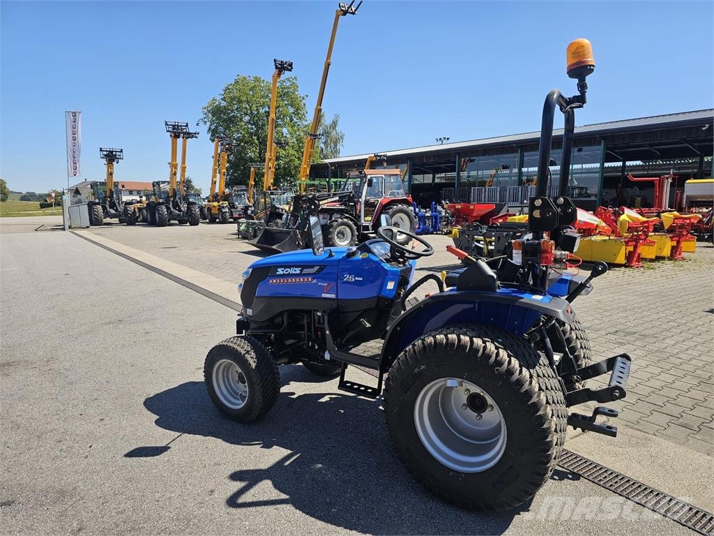 Solis 26 Allrad Mittelschaltung 6+2 Tracteur