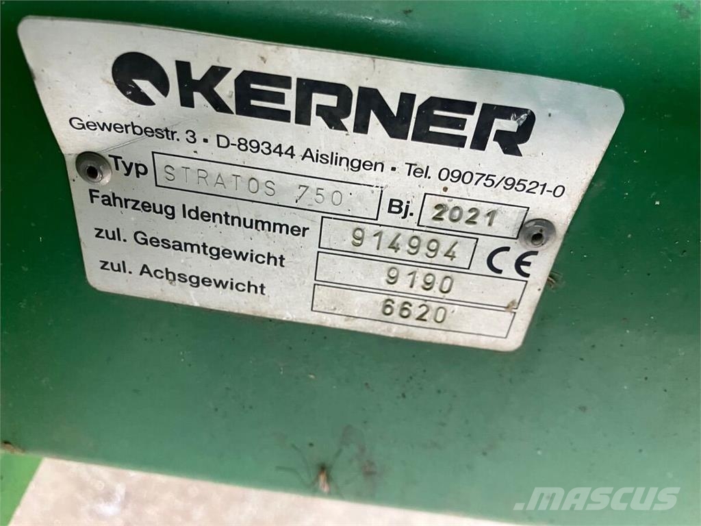 Stratos SA 750 Muud külvimasinad ja tarvikud