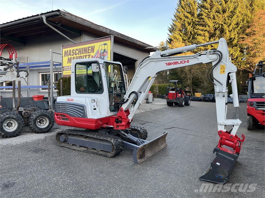 Takeuchi TB 235 mit Powertilt Mini excavators < 7t (Mini diggers)