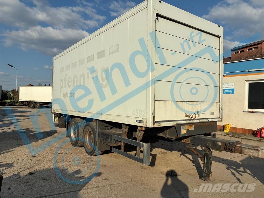 Tandem Kühlkoffer Anhänger مقطورات أخرى