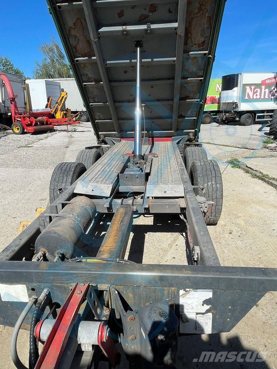 Tandem Tieflader Kipper Kiper prikolice