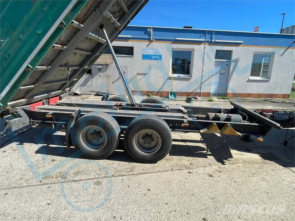 Tandem Tieflader Kipper Kiper prikolice