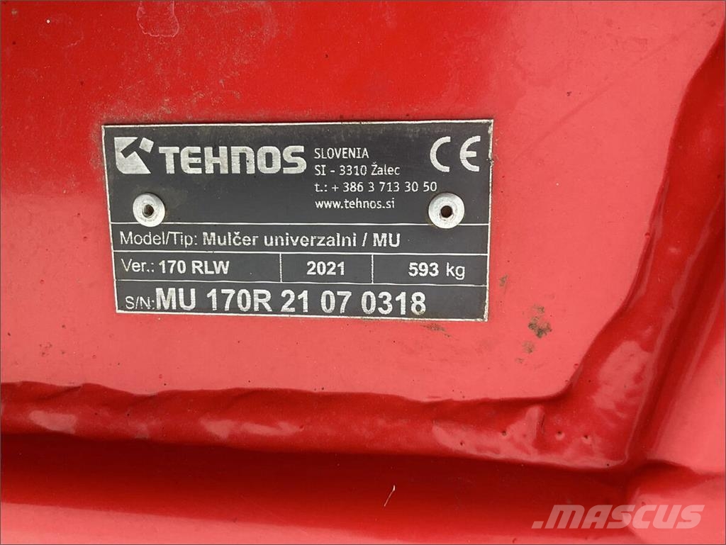 Tehnos MU 170 RLW Beitepussere og toppkuttere