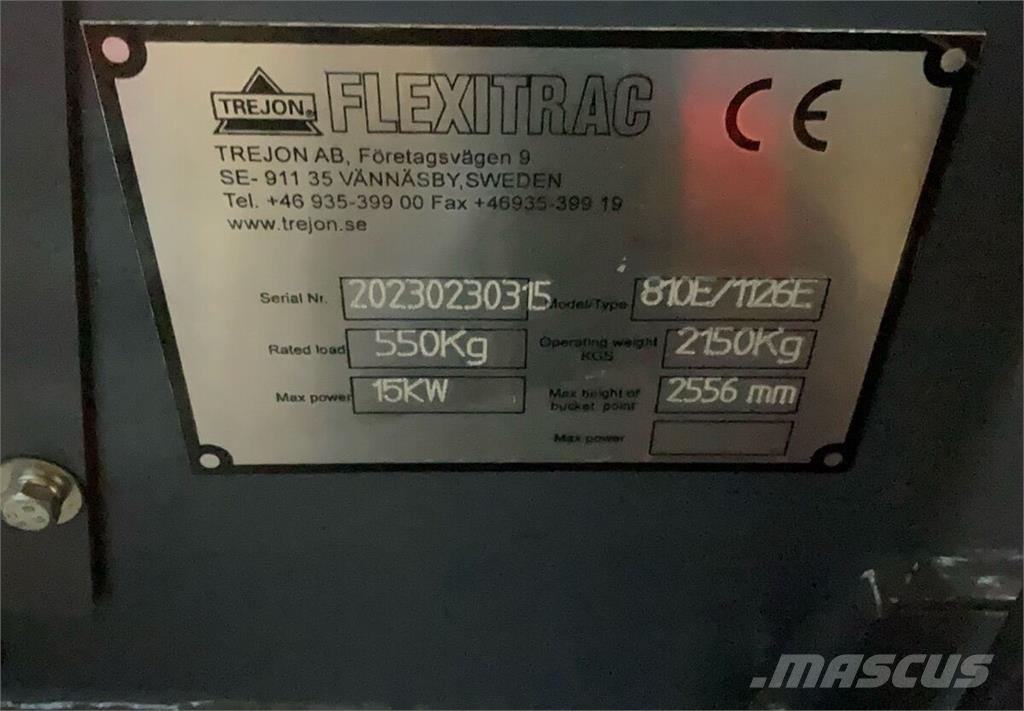 Trejon Flexitrac 1140 ION Čelni nakladalci in kopači