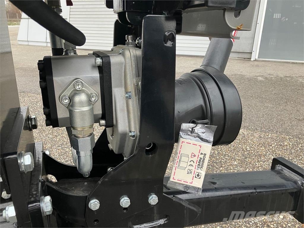 Trejon MF 1050 Forstanhänger mit 7800mm Kran Bosbouwaanhangers