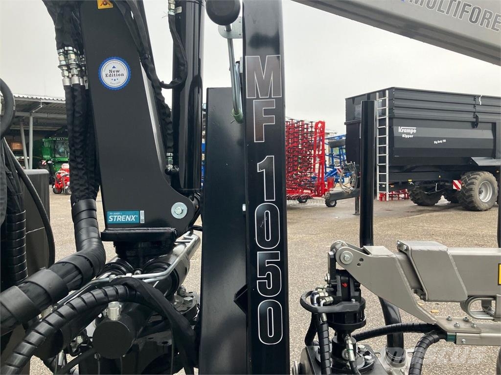 Trejon MF 1050 Forstanhänger mit 7800mm Kran Bosbouwaanhangers