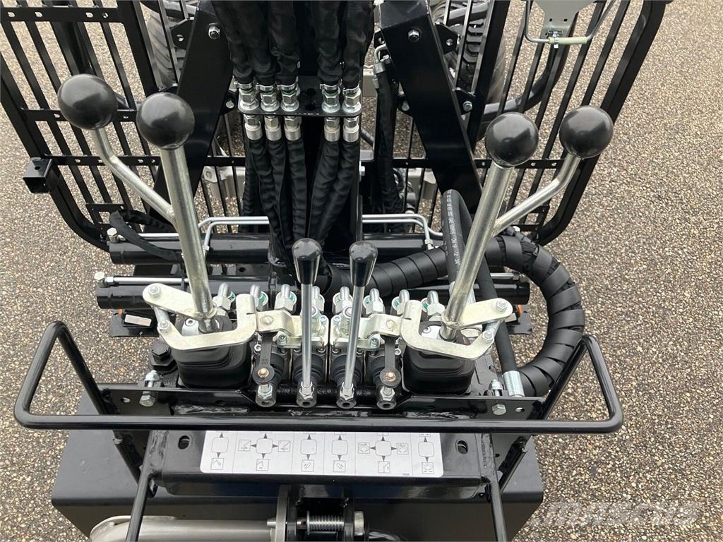 Trejon MF 1050 Forstanhänger mit 7800mm Kran Bosbouwaanhangers