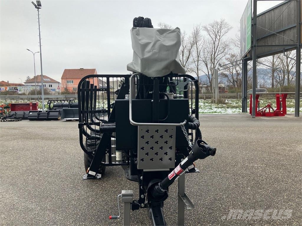 Trejon MF 1050 Forstanhänger mit 7800mm Kran Bosbouwaanhangers