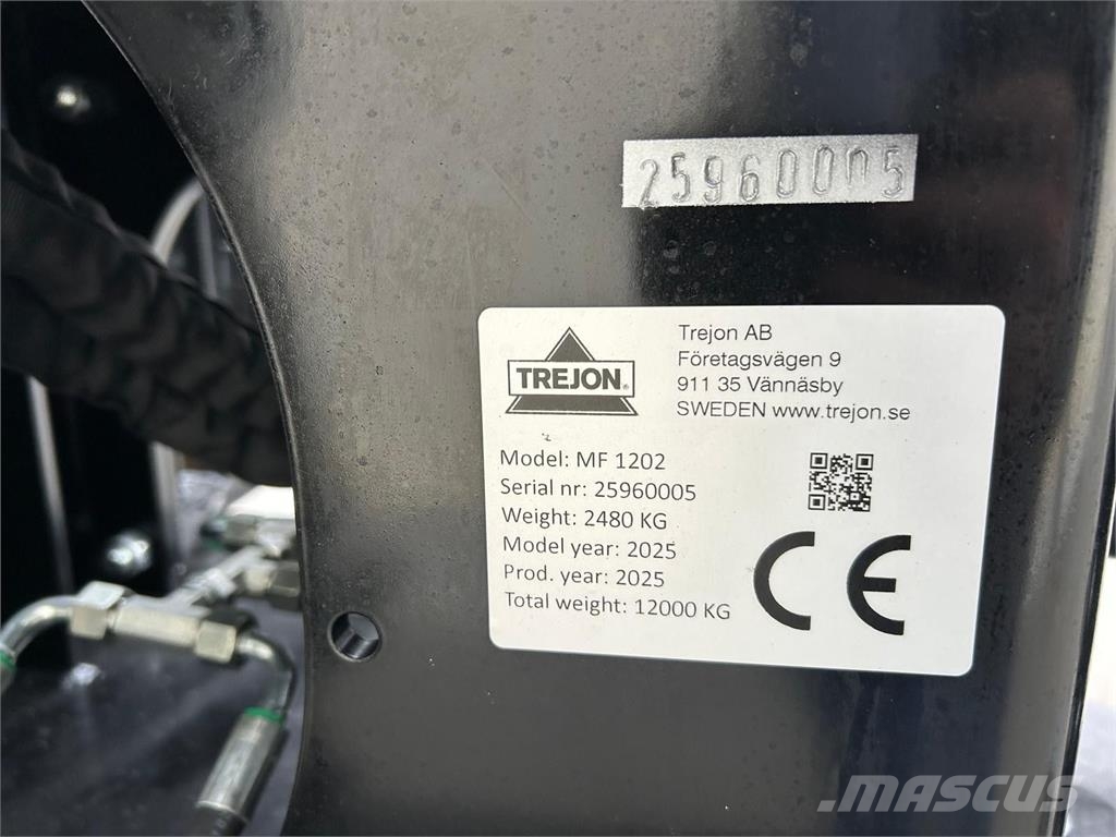 Trejon MF 1202 Forstanhänger مقطورات تحريج