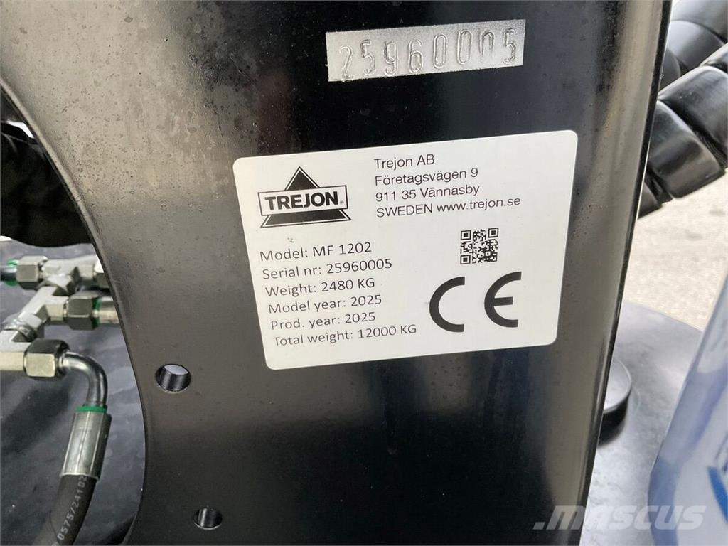 Trejon MF 1202 Forstanhänger مقطورات تحريج