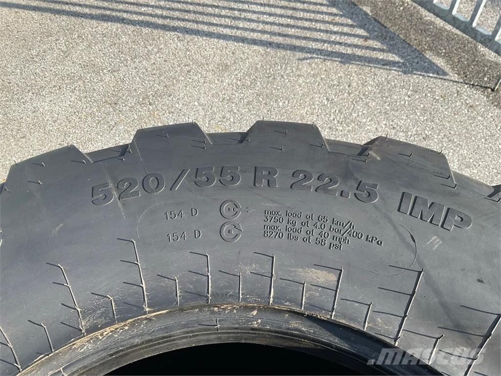 Vredestein John Deere 520/55 R 22.5 Neumáticos, ruedas y llantas