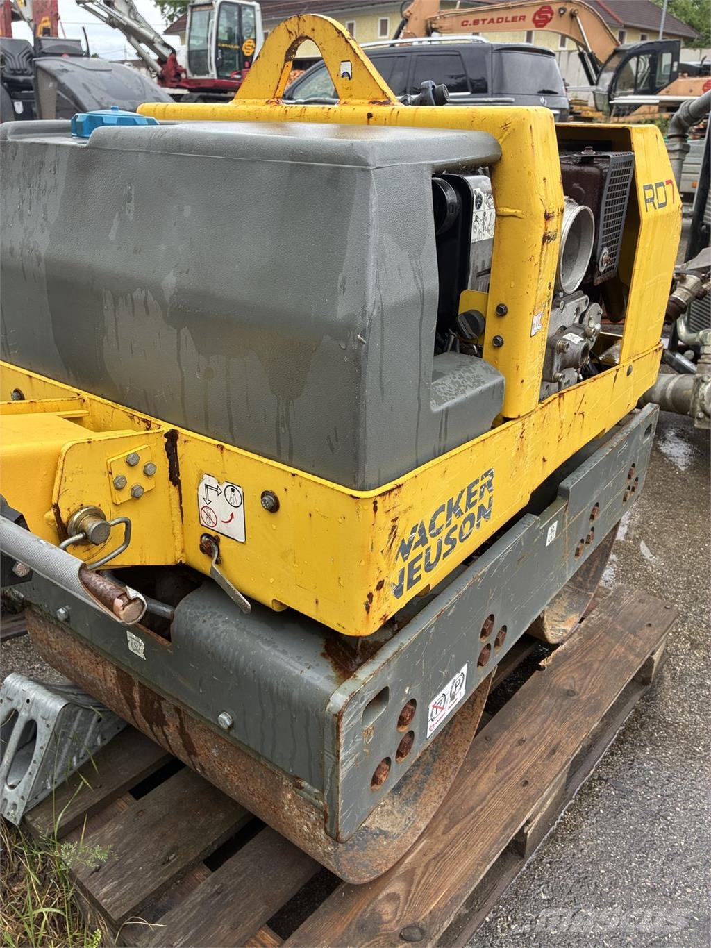 Wacker handgeführte Doppelvibrations-Tandemwalze مداحل متنوعة