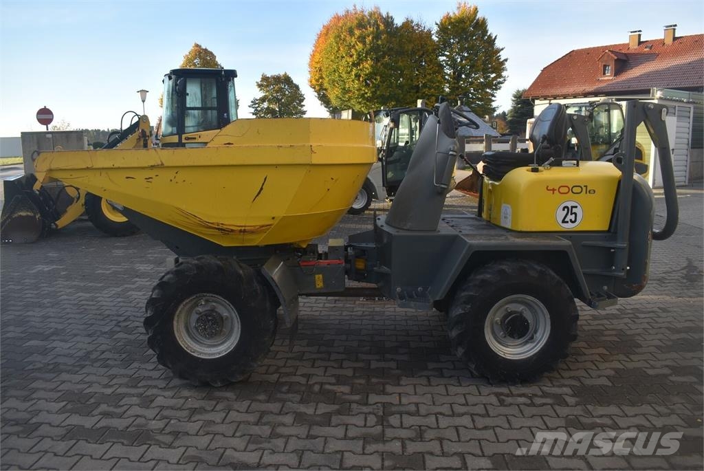 Wacker Neuson 4001s عربات نقل قلابة للمواقع