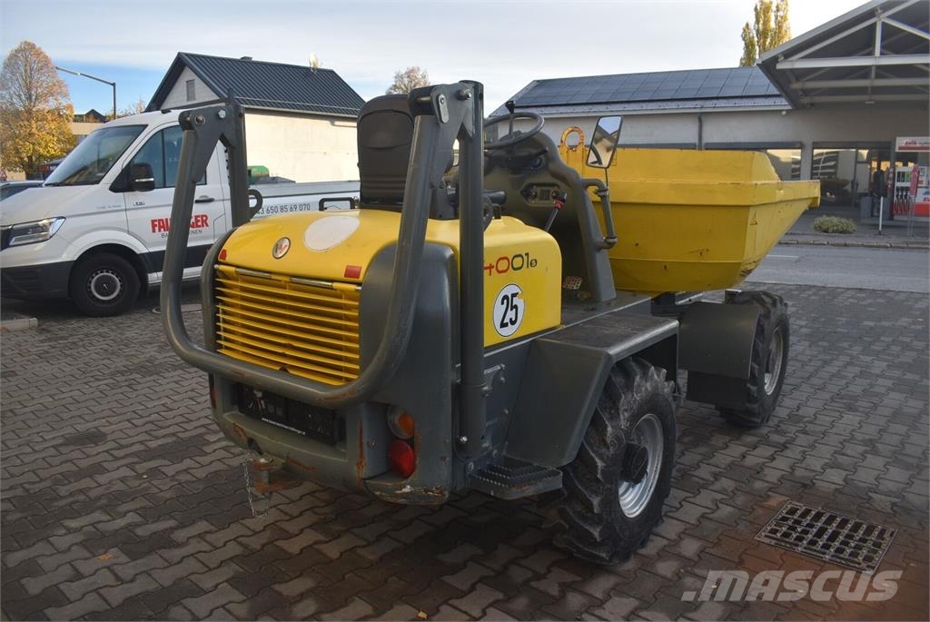 Wacker Neuson 4001s عربات نقل قلابة للمواقع