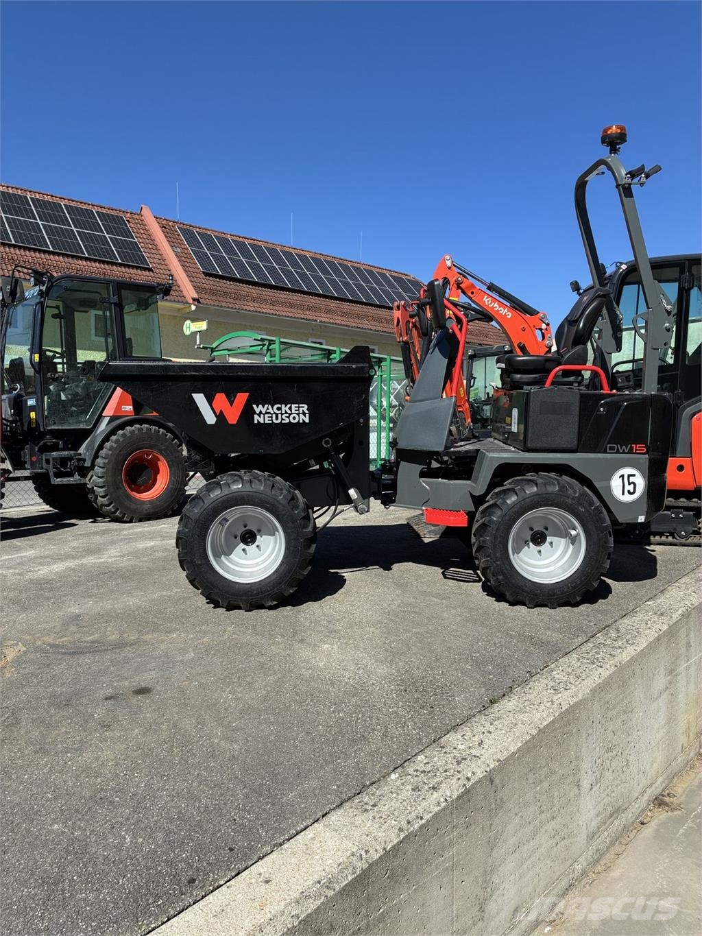 Wacker Neuson DW15 Hochkippdumper Minidumpperit