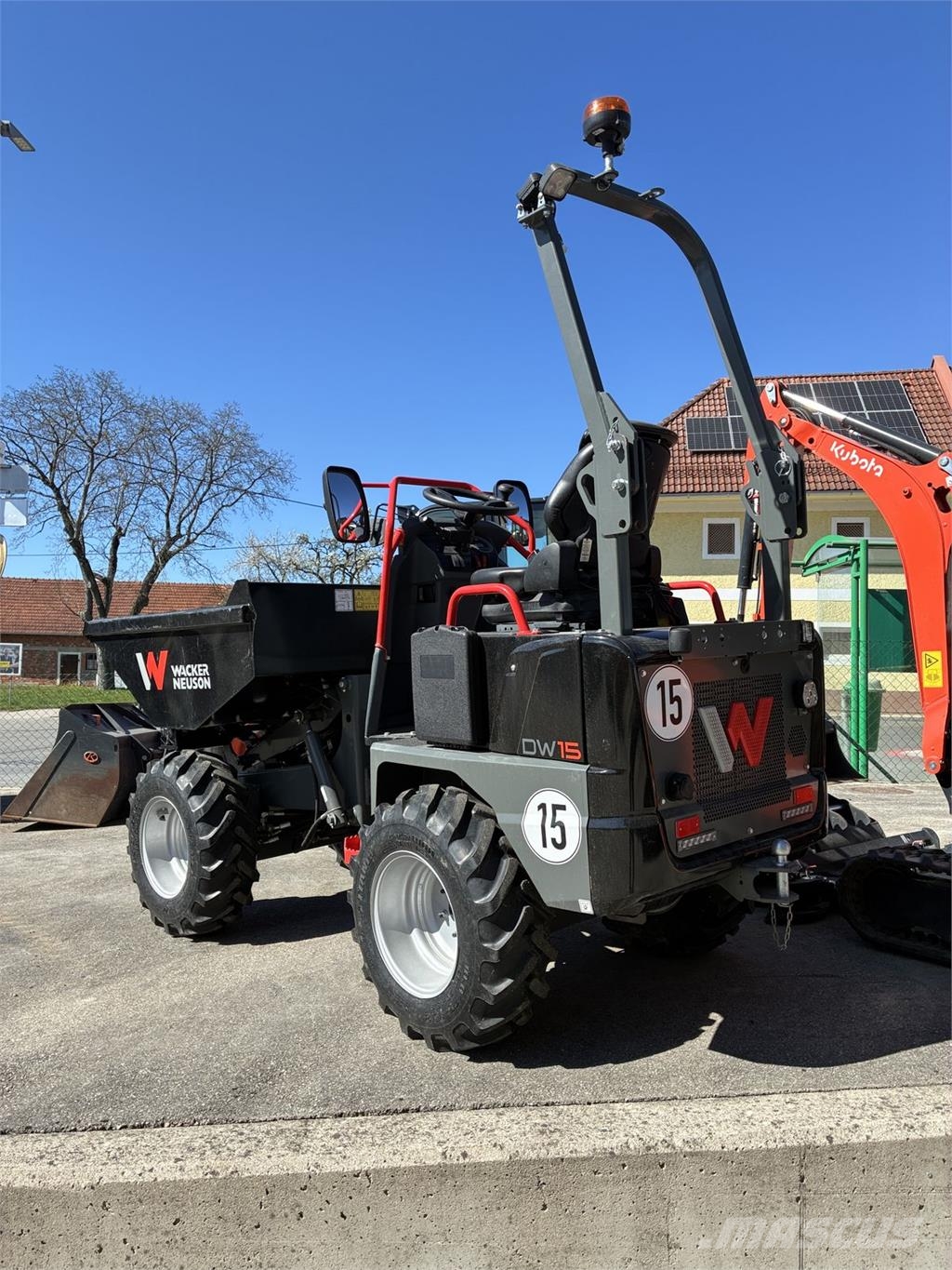 Wacker Neuson DW15 Hochkippdumper Minidumpperit