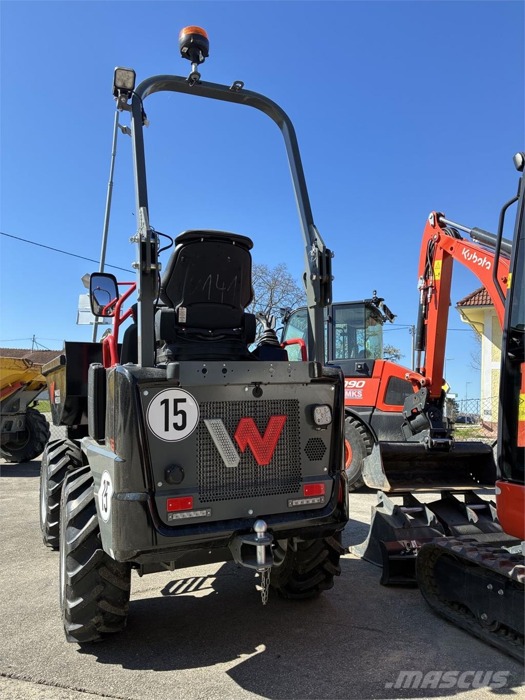 Wacker Neuson DW15 Hochkippdumper Minidumpperit