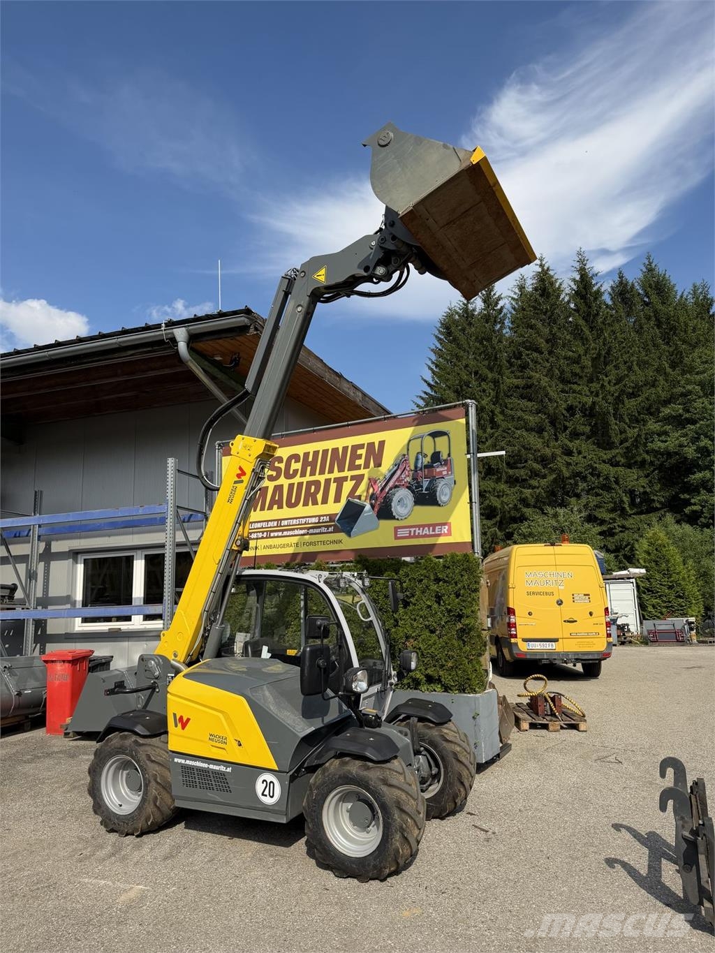 Wacker Neuson TH 412 Pale frontali e scavatori
