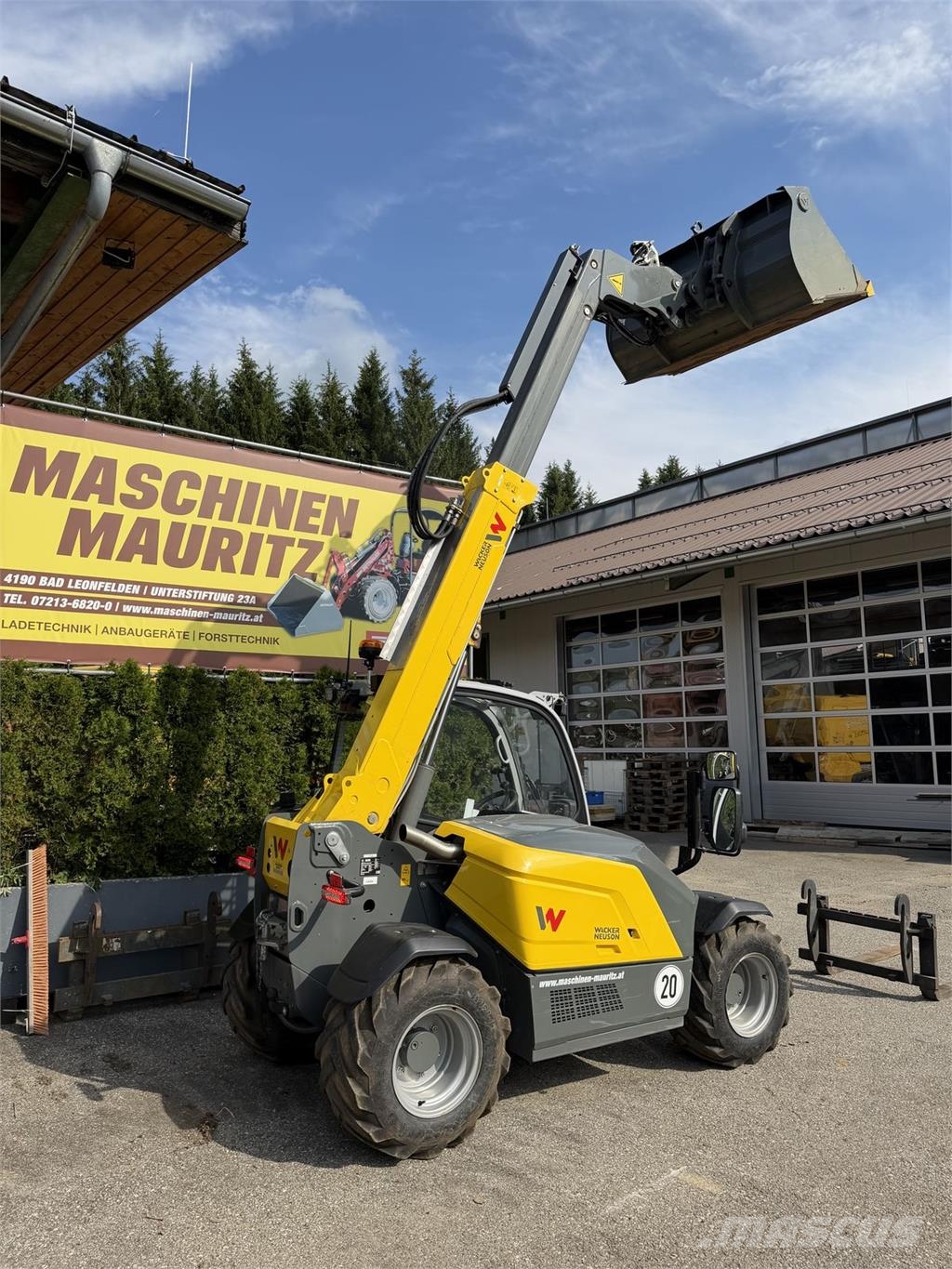 Wacker Neuson TH 412 Pale frontali e scavatori
