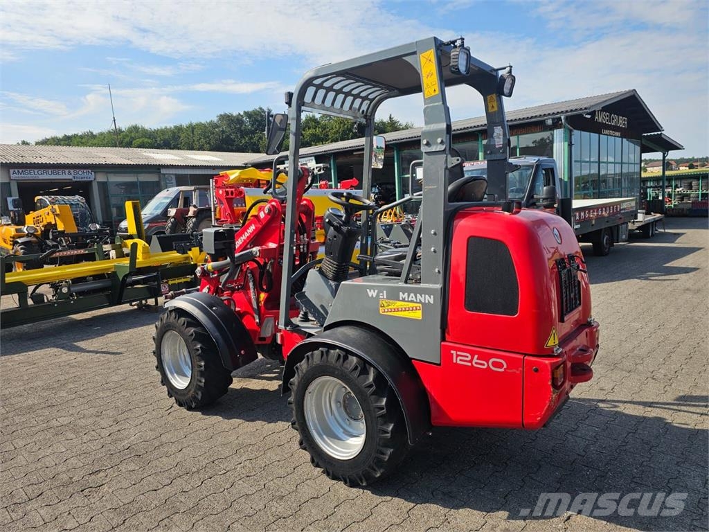 Weidemann 1260 Starker Motor kein Partikelfilter Încarcatoare frontale