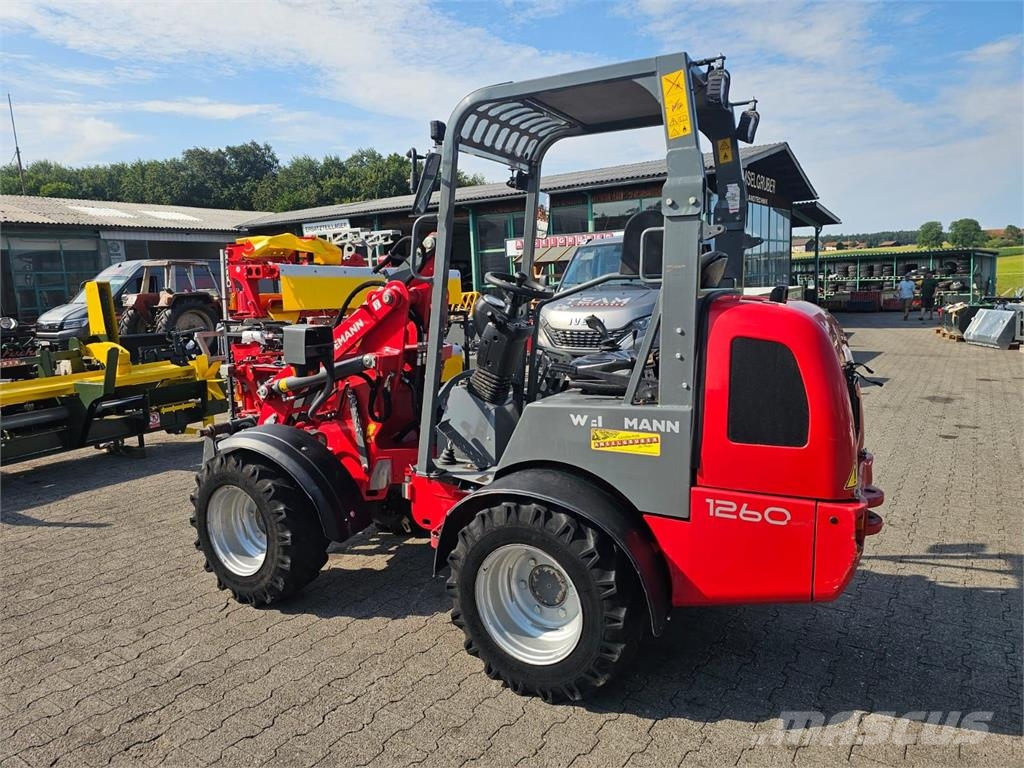 Weidemann 1260 Starker Motor kein Partikelfilter Încarcatoare frontale