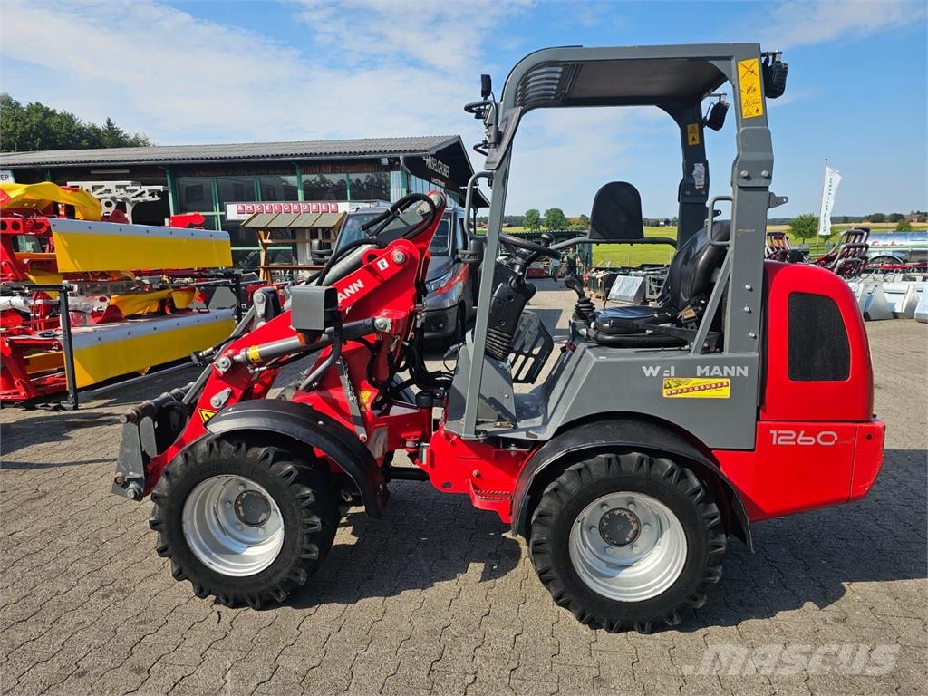 Weidemann 1260 Starker Motor kein Partikelfilter Încarcatoare frontale