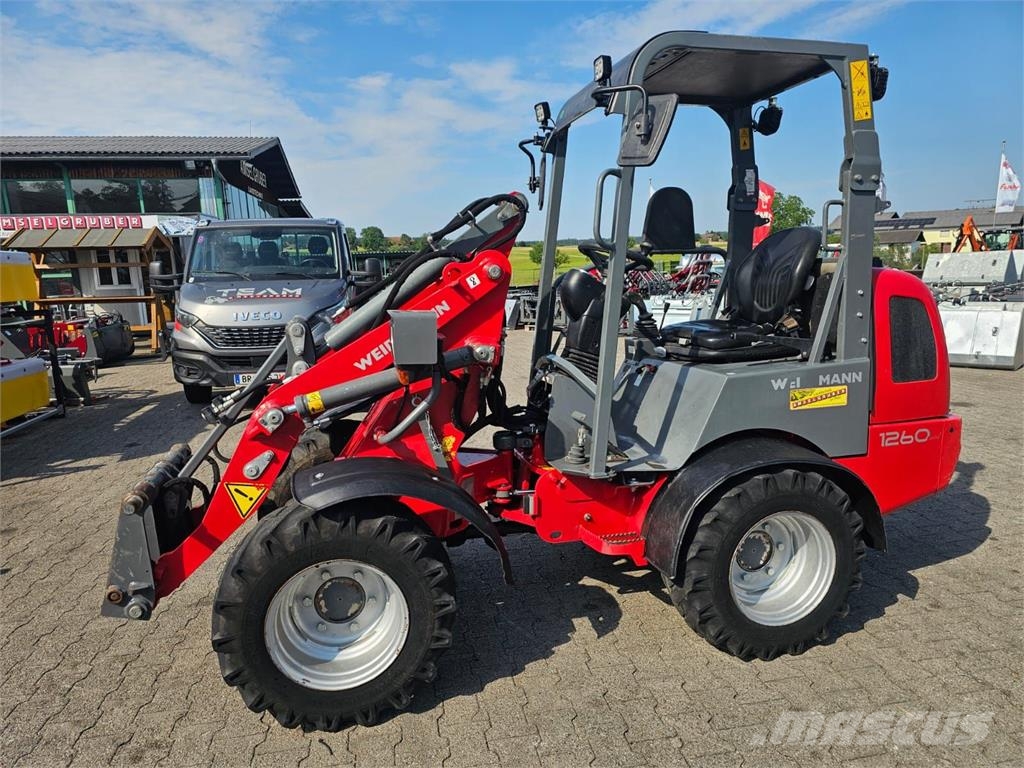 Weidemann 1260 Starker Motor kein Partikelfilter Încarcatoare frontale