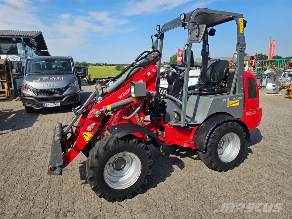 Weidemann 1260 Starker Motor kein Partikelfilter Încarcatoare frontale