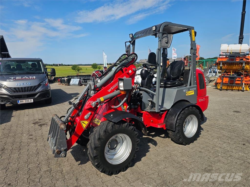 Weidemann 1260 Starker Motor kein Partikelfilter Încarcatoare frontale