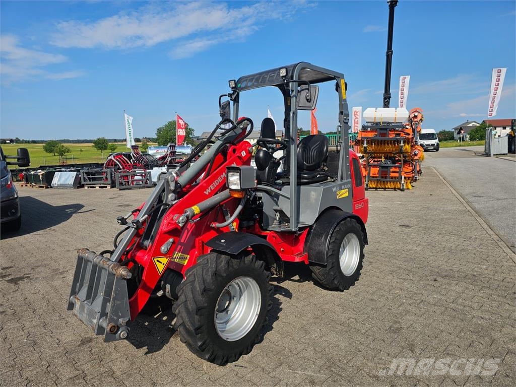 Weidemann 1260 Starker Motor kein Partikelfilter Încarcatoare frontale