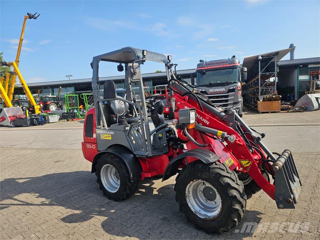 Weidemann 1260 Starker Motor kein Partikelfilter Încarcatoare frontale