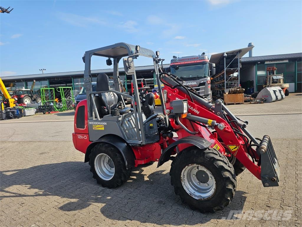 Weidemann 1260 Starker Motor kein Partikelfilter Încarcatoare frontale